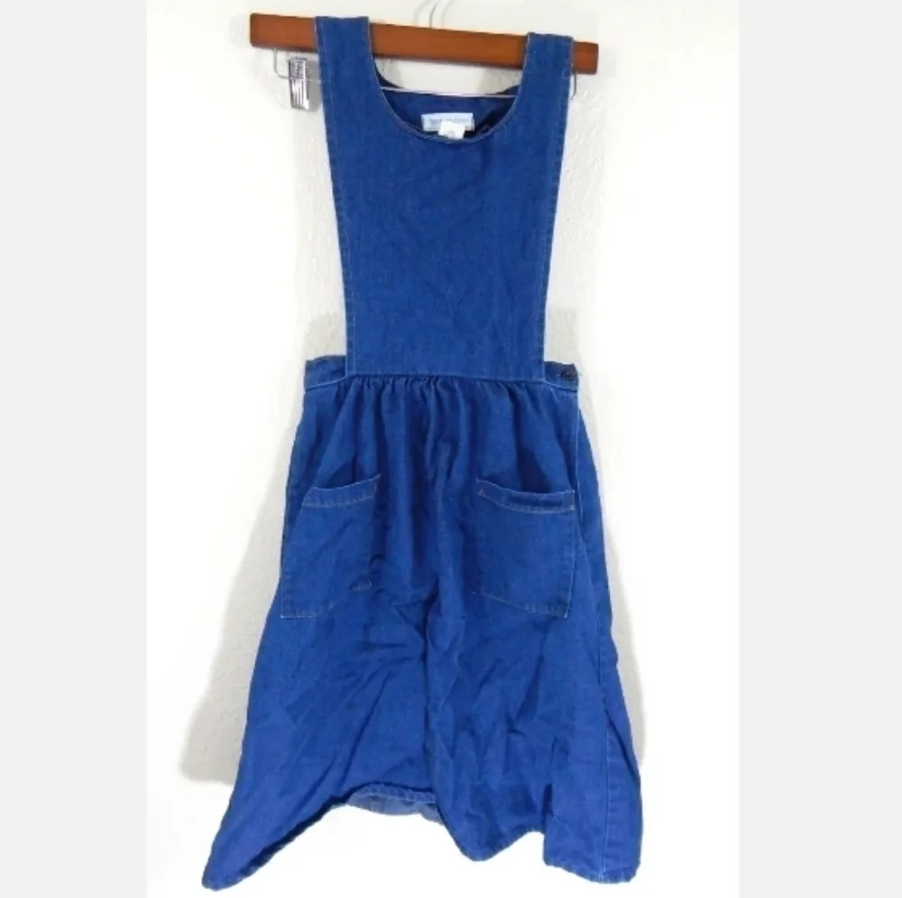 OshKosh Vintage 80's Denim Pinafore Dress